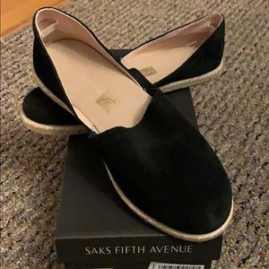 Women’s sale 5th Avenue black espadrille shoes